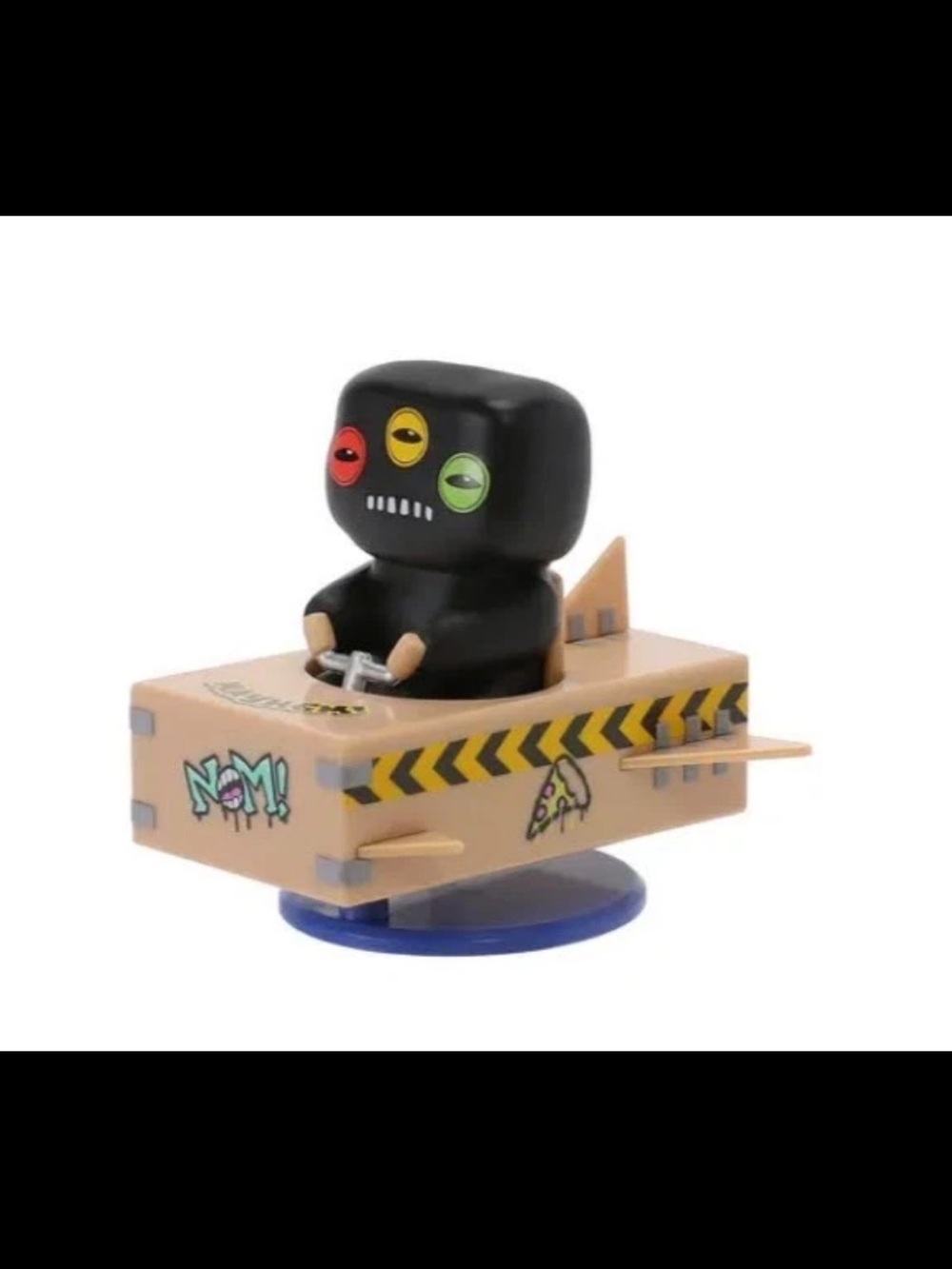 Fuggler Car Dash Drifter Spinning Black Annoyed Alien 360 Moves as You Drive